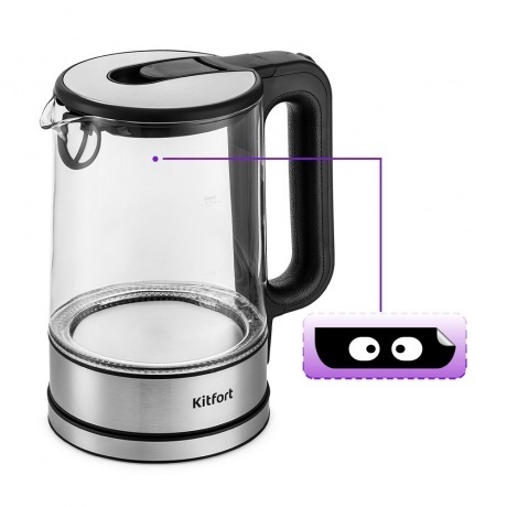 Чайник электрический Kitfort КТ-6128 - фото 6
