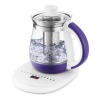 Чайник электрический Kitfort КТ-6130-1 бело-фиолетовый