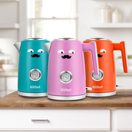 Чайник электрический Kitfort КТ-6144-1 лавандовый - фото 8