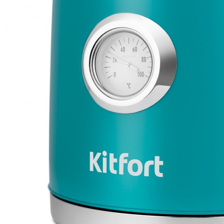 Чайник Kitfort КТ-6144-2 темно-бирюзовый - фото 3