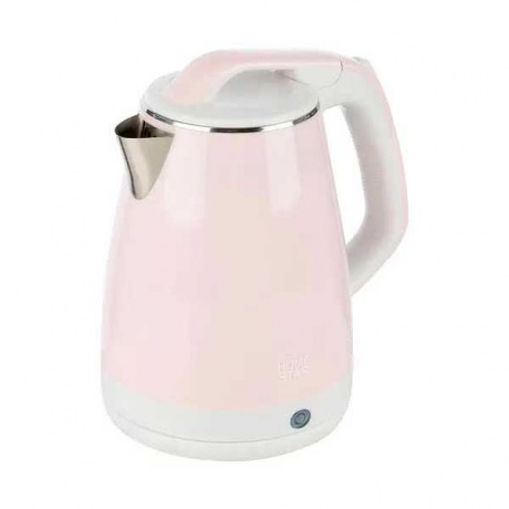 Чайник электрический Homestar HS-1035 (1,8 л) розовый, двойной корпус - фото 6