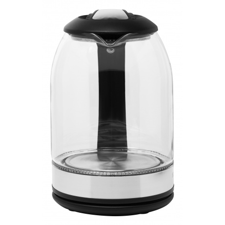 Чайник электрический Starwind SKG2051 1.8л. 1800Вт черный/серебристый (корпус: стекло) - фото 3