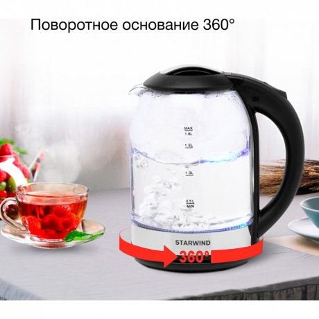 Чайник электрический StarWind SKG2051 - фото 14