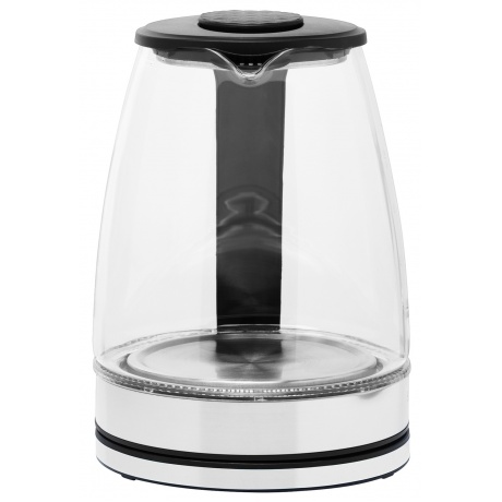 Чайник электрический Starwind SKG2050 1.8л. 1800Вт черный/серебристый (корпус: стекло) - фото 7