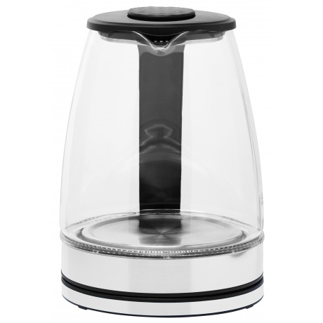 Чайник электрический Starwind SKG2050 1.8л. 1800Вт черный/серебристый (корпус: стекло) - фото 5