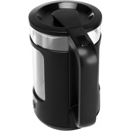Чайник электрический Starwind SKG1053 1.7л. 1800Вт черный (корпус: стекло) - фото 7