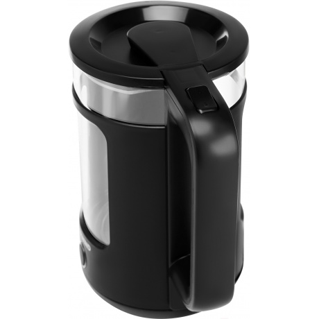 Чайник электрический Starwind SKG1053 1.7л. 1800Вт черный (корпус: стекло) - фото 4