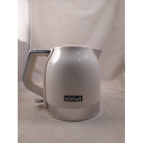 Чайник электрический Kitfort КТ-692-2 бежевый Отличное состояние - фото 4