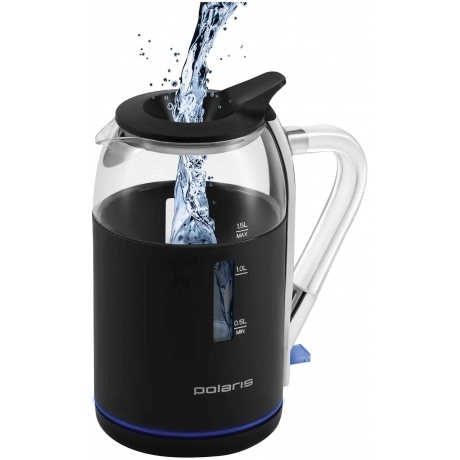 Чайник электрический Polaris PWK 1563CGL белый - фото 6