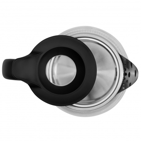 Чайник электрический Polaris PWK 1817CGL, черный/ нерж. сталь - фото 8