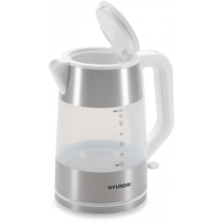 Чайник электрический Hyundai HYK-P4025 белый - фото 5