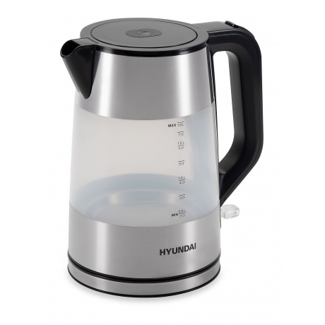 Чайник электрический Hyundai HYK-P4026 черный - фото 3