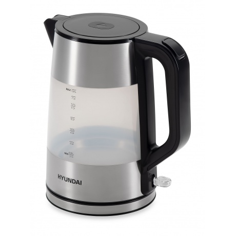 Чайник электрический Hyundai HYK-P4026 черный - фото 5