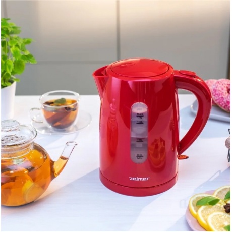 Чайник электрический Zelmer ZCK7616R Red - фото 6