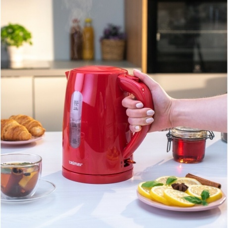Чайник электрический Zelmer ZCK7616R Red - фото 7