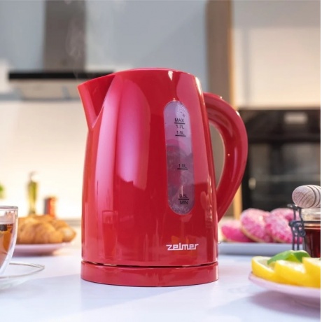 Чайник электрический Zelmer ZCK7616R Red - фото 9