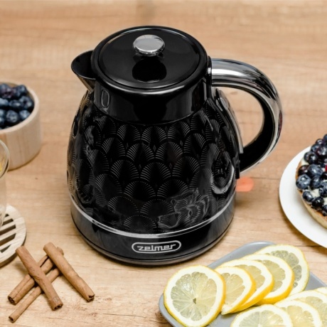 Чайник электрический Zelmer ZCK7640 Black - фото 5