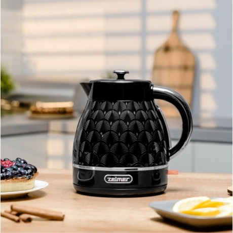 Чайник электрический Zelmer ZCK7640 Black - фото 8