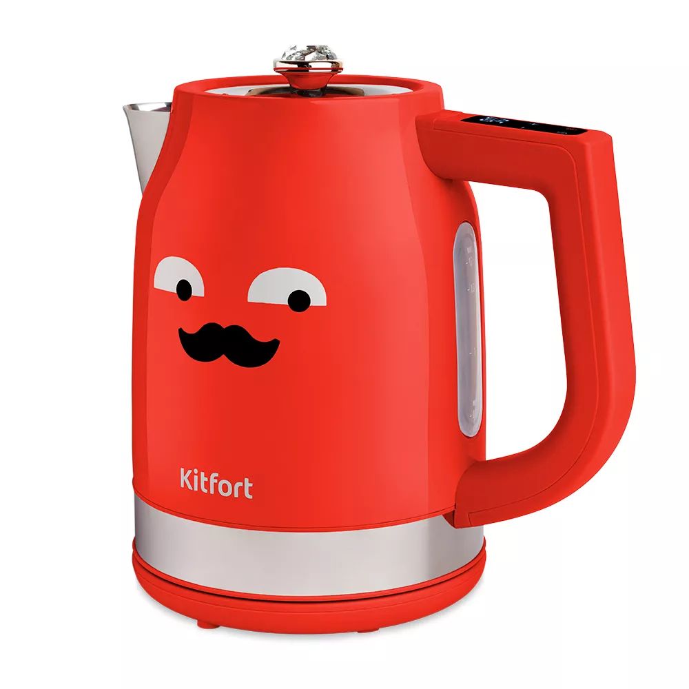 Чайник электрический Kitfort КТ-6146-3 1.7л. 2200Вт красный