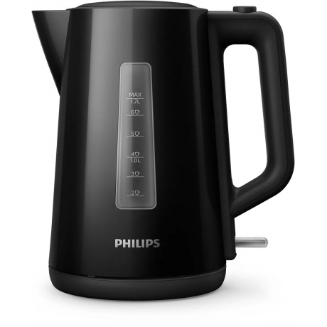 Чайник электрический Philips HD9318/00 1.7л. 2200Вт черный - фото 1
