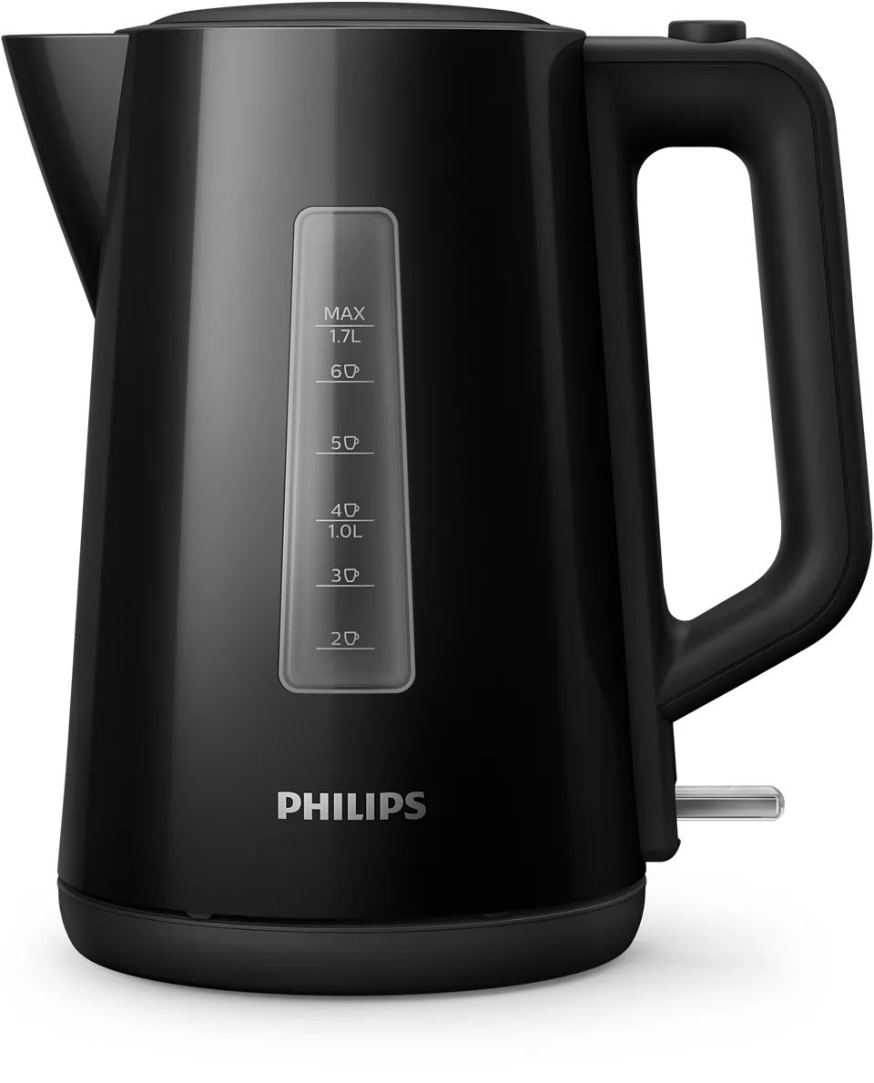 Чайник электрический Philips HD9318/00 1.7л. 2200Вт черный измельчитель электрический philips hr1393 00 0 7л 450вт белый
