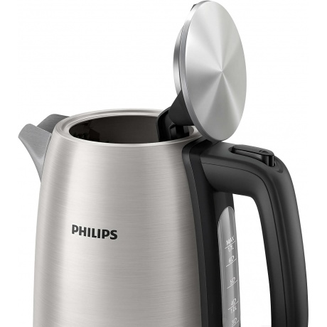 Чайник электрический Philips HD9353/90 нержавеющая сталь/черный - фото 6