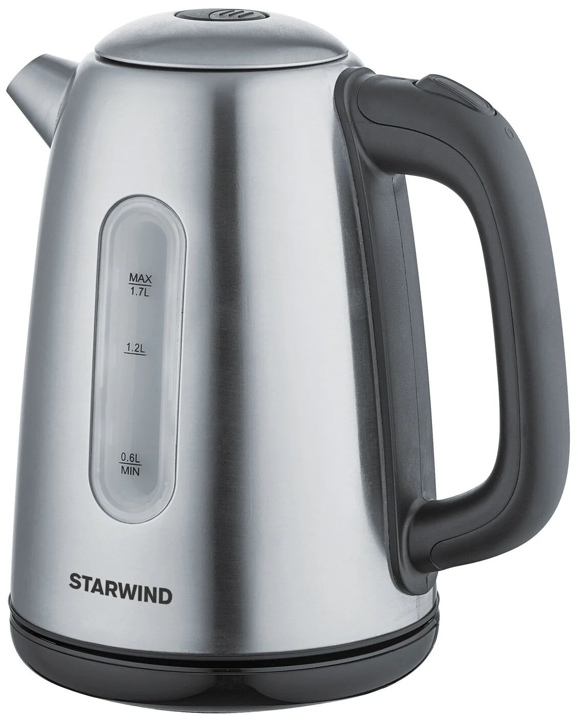 Чайник электрический Starwind SKS3210 1.7л. 2200Вт серебристый (корпус: металл) чайник starwind sks3210 серебристый