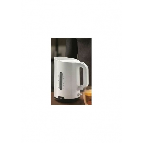 Чайник электрический Braun WK1100WH 1.7л. 2200Вт белый (корпус: пластик) - фото 4