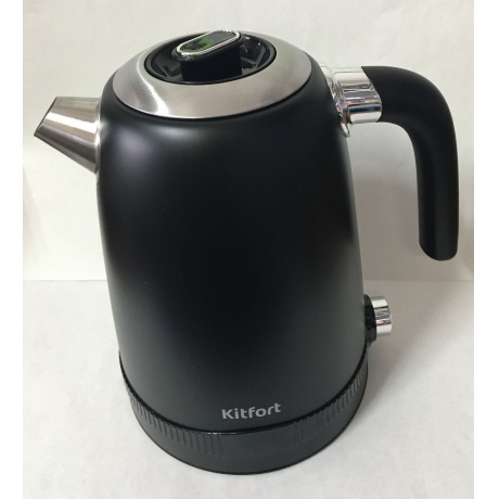 Чайник электрический Kitfort КТ-6121-1 черный  хорошее состояние - фото 3