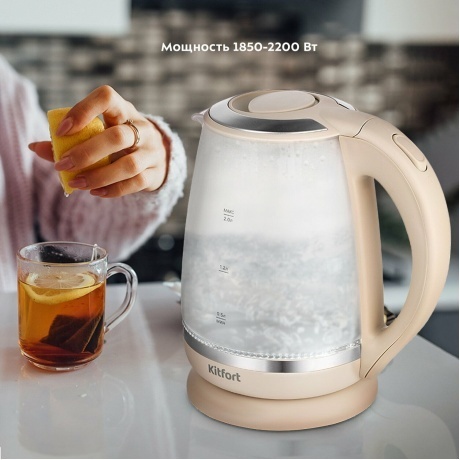 Чайник электрический Kitfort КТ-6601 - фото 2
