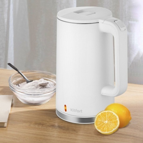 Чайник электрический Kitfort КТ-6612-2 белый - фото 6