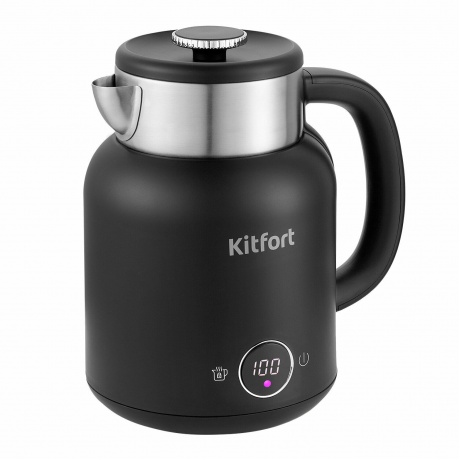 Чайник Kitfort КТ-6196-1 черный - фото 1