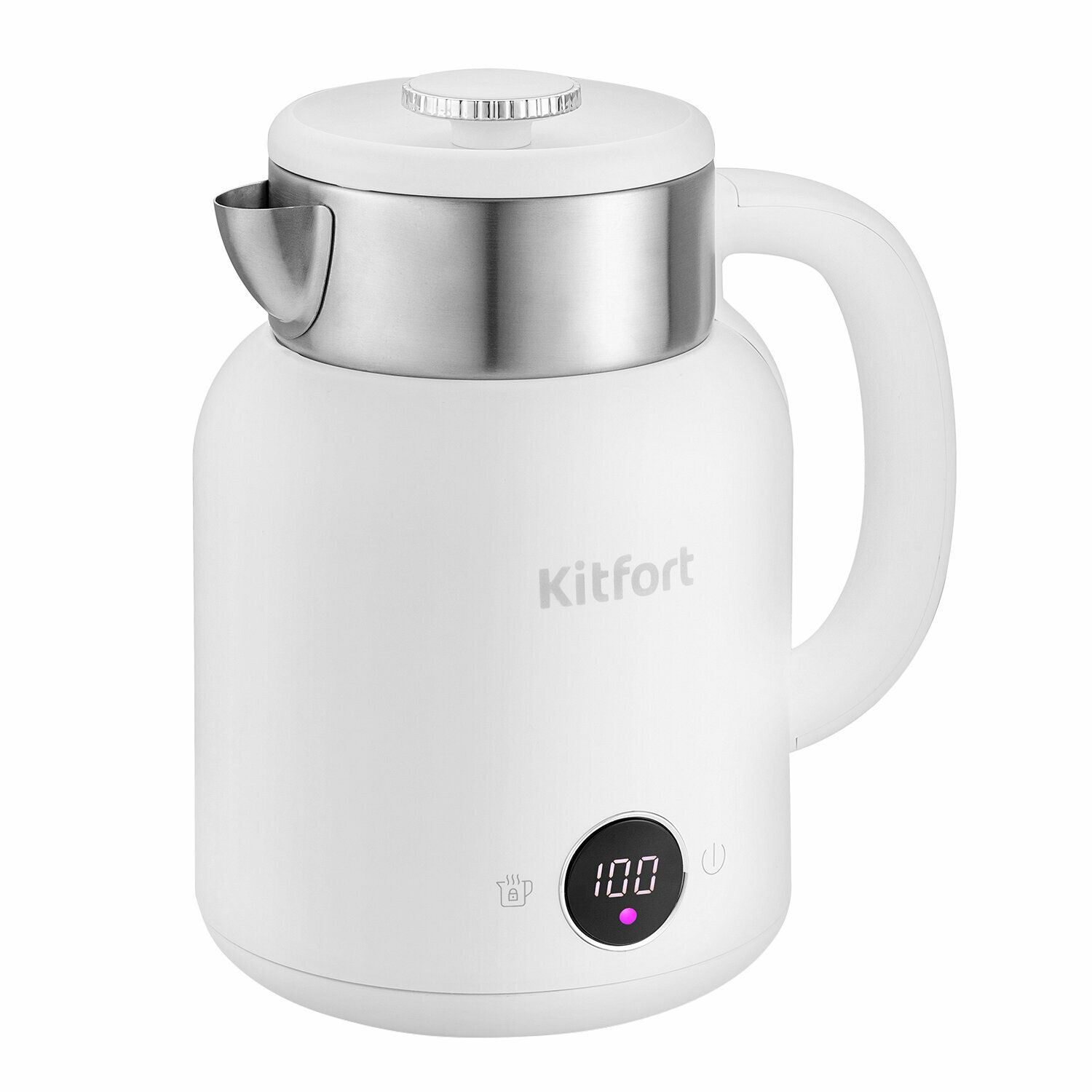Чайник Kitfort КТ-6196-2 белый чайник kitfort кт 6196 2 белый