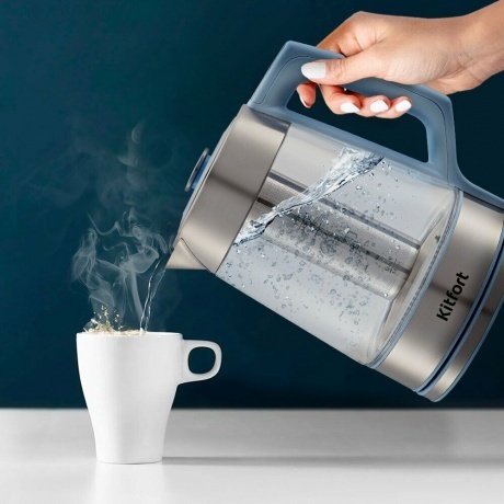 Чайник электрический Kitfort КТ-6617 - фото 2