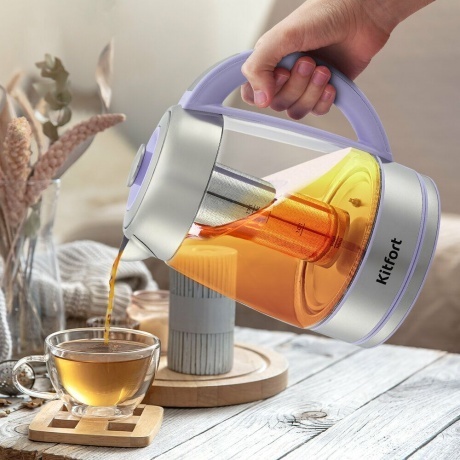 Чайник электрический Kitfort КТ-6624 - фото 2