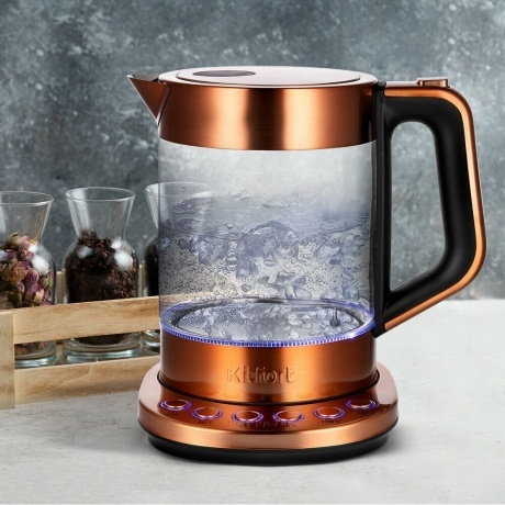 Чайник электрический Kitfort КТ-6657 - фото 2