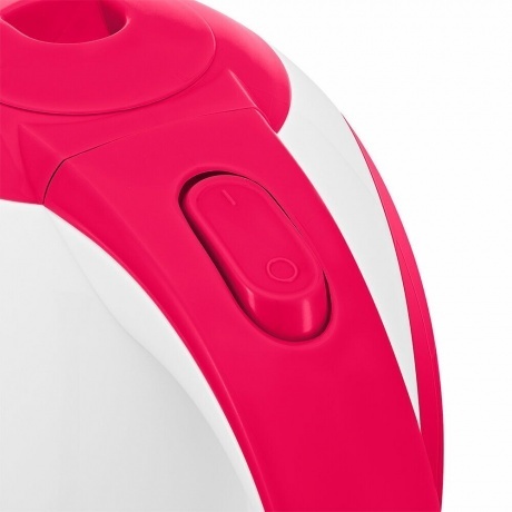 Чайник электрический Kitfort КТ-6607-1 бело-малиновый - фото 4