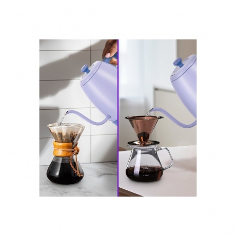 Чайник электрический для варки кофе Kitfort КТ-6613 - фото 2