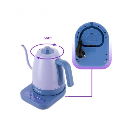 Чайник электрический для варки кофе Kitfort КТ-6613 - фото 7
