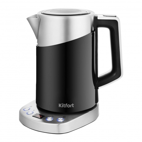 Чайник электрический Kitfort КТ-660-2 черный хорошее состояние - фото 1