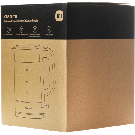 Чайник электрический Xiaomi Electric Glass Kettle RU (BHR7490RU) - фото 5