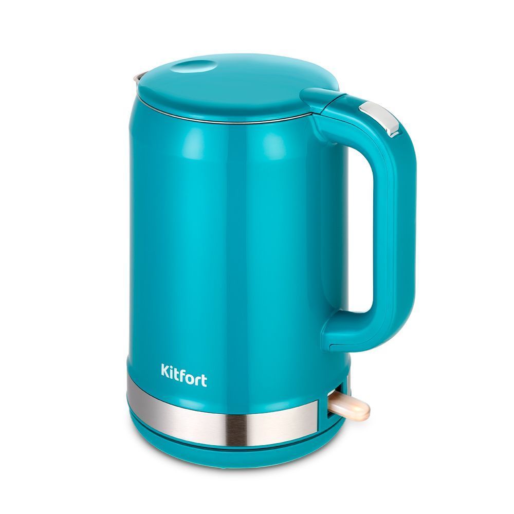 Чайник электрический Kitfort КТ-6649 чайник электрический kitfort кт 6649 металл 1 5 л 2200 вт голубой
