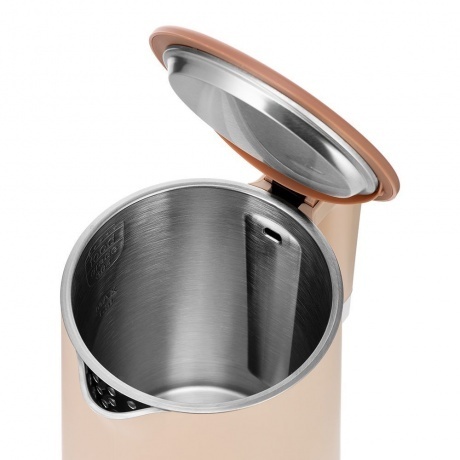 Чайник электрический Kitfort КТ-6662-1 бежевый - фото 3