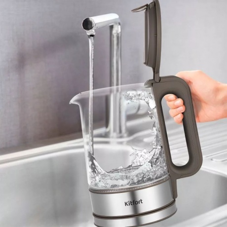 Чайник электрический Kitfort КТ-6664 - фото 6