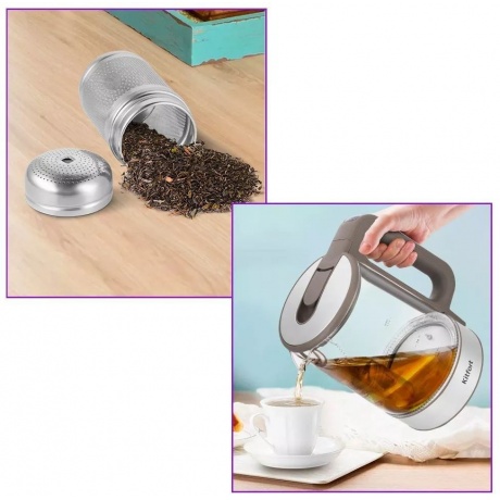 Чайник электрический Kitfort КТ-6664 - фото 7