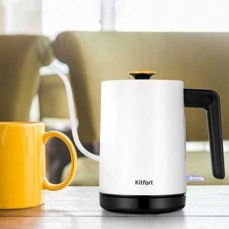 Чайник электрический для варки кофе Kitfort КТ-6642 - фото 4