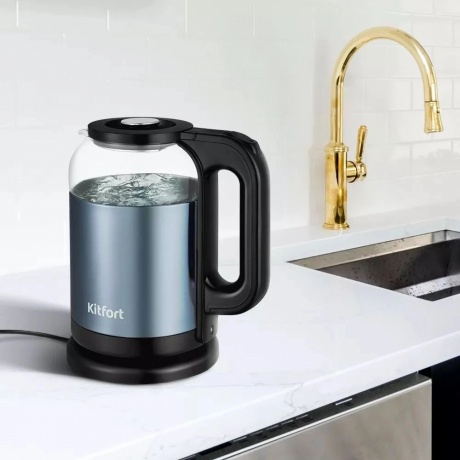 Чайник электрический Kitfort КТ-6644 - фото 3