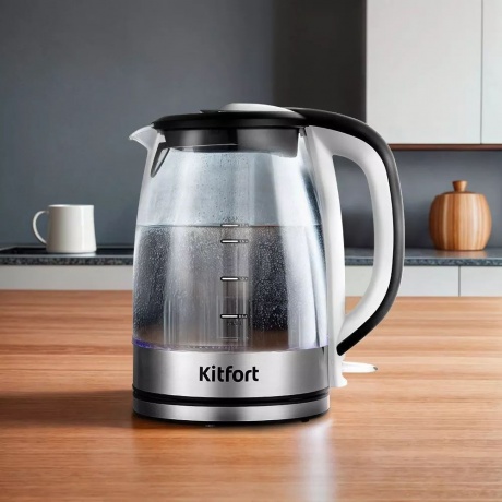 Чайник электрический Kitfort КТ-6628 - фото 5