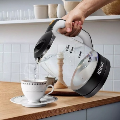 Чайник электрический Kitfort КТ-6632 - фото 5