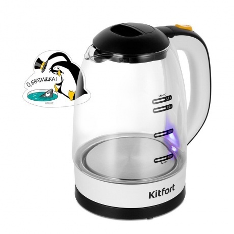 Чайник электрический Kitfort КТ-6633 - фото 4